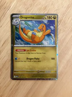 Pokemon Dragonite (Cosmos Holo) 149/165 SV 151 Near Mint - Image 1