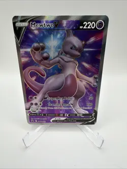 🔥Mewtwo V SWSH229 Pokemon Go ETB Black Star Promo 🔥 - Image 3