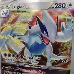 2022 Pokemon SWSH #139 Ligia Vstar Silver Tempest PSA 10 - Image 2