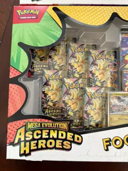 3X Pokemon Ascended Heroes Focused Fighters Premium Collection Sealed - Image 2