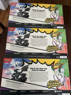 3X Pokemon Ascended Heroes Focused Fighters Premium Collection Sealed - Image 4