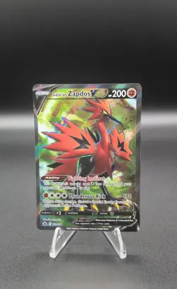 Galarian Zapdos V (Full Art) 173/198 Swsh06: Sword & Shield Pokemon TCG NM. - Image 1
