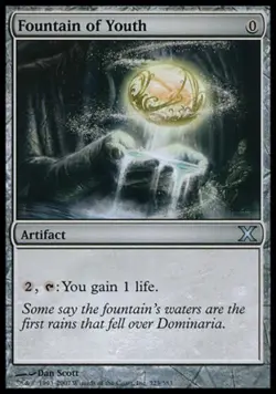 Fountain of Youth - Light Play MTG 10th Edition - Image 1