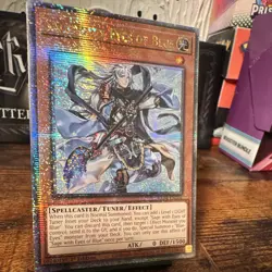 Yu-Gi-Oh! Konami Sage with Eyes of Blue RA04-EN266 Secret Foil 1st EN 0/1500 - Image 3