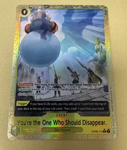 You're the One Who Should Disappear (Alternate Art) OP06-115 Premium Booster... - Image 1