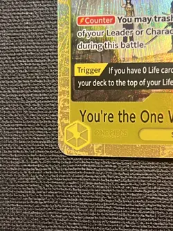 You're the One Who Should Disappear (Alternate Art) OP06-115 Premium Booster - Image 5