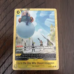 You're the One Who Should Disappear (Alternate Art) OP06-115 Premium Booster... - Image 1