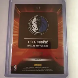 2024-25 Panini Optic - Luka Doncic Express Lane Lime Green Prizm /199 - Image 2