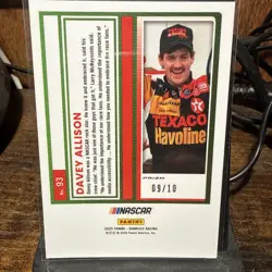 2025 Panini Donruss NASCAR Davey Allison #93 Gold /10 - Image 2