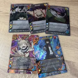 Universus CCG my hero academia XR bundle 2!!5 cards!! - Image 1