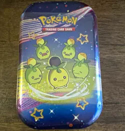 Pokemon TCG Scarlet & Violet Paldean Fates Mini Tin Poltchageist 60ct 2024 - Image 1