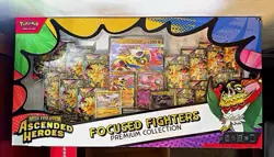 Pokemon TCG Mega Evolution Ascended Heroes Focused Fighters Box Promo/Booster - Image 1