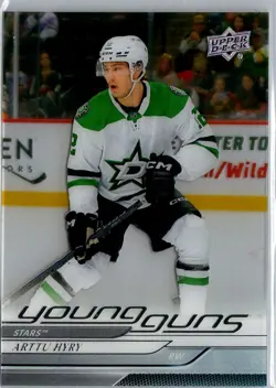 2024-25 Upper Deck Young Guns Clear Cut Arttu Hyry RC #728 - Image 1