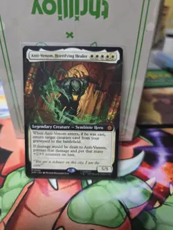 Anti-Venom, Horrifying Healer (Extended Art) Marvel's Spider-Man SPM MTG - NM - Image 1