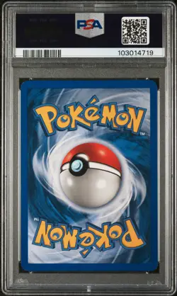 2002 POKEMON LEGENDARY COLLECTION #104 SCOOP UP-REVERSE FOIL PSA 8 - Image 2