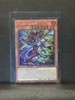 Yu-Gi-Oh! Chaos Origins - 1st Edition Black Chaos #CORI-EN001 Secret Rare - Image 1
