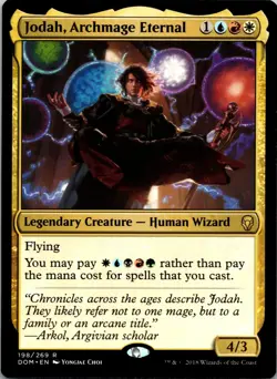 Jodah, Archmage Eternal 198 Rare Dominaria MTG Near Mint - Image 1