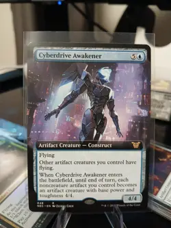 Cyberdrive Awakener (Extended Art) Commander: Kamigawa: Neon Dynasty Regular - Image 1