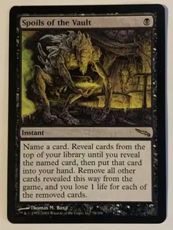 MTG Spoils of the Vault x2 LP Mirrodin, Pick 1 or both, Read Description - Image 1