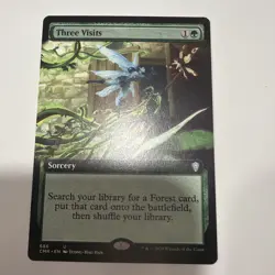 MTG Commander Legends Three Visits Extended Art - Image 1