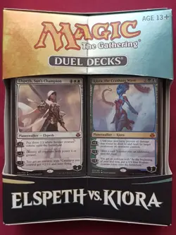 Magic The Gathering DUEL DECKS ELSPETH VS KIORA New Sealed Box Set MTG - Image 1