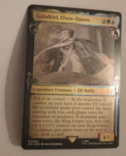 Galadriel, Elven-Queen Scrolls FOIL NM/M LOTR Lord of the Rings Commander MTG - Image 1
