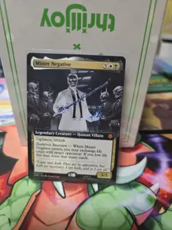 Mister Negative EXTENDED #274 NM/M MTG Spiderman Magic Card Mythic - Image 1