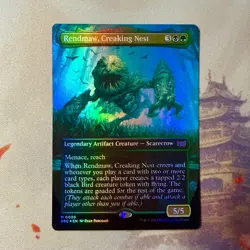 Rendmaw, Creaking Nest 0005 Commander: Duskmourn Foil Mythic MTG Card NM - Image 1