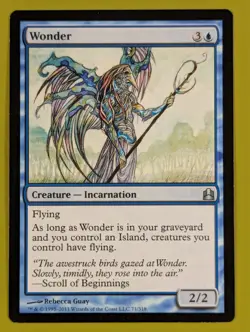 Wonder x1 Magic: The Gathering Commander 1x Magic the Gathering MTG - Image 1