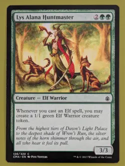 Lys Alana Huntmaster x1 Commander Anthology 1x Magic the Gathering MTG - Image 1