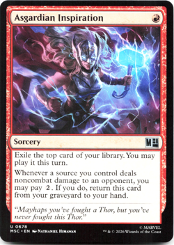 Asgardian Inspiration [Commander: Marvel Super Heroes] MSC Magic MTG 🔥 - Image 3
