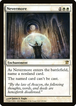 Nevermore [Innistrad] Magic the gathering white MTG LP CNY - Image 1