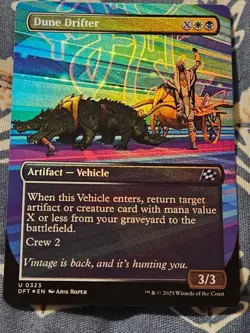 Dune Drifter FOIL Borderless Aetherdrift Magic MTG - Image 3
