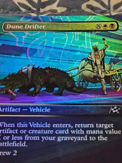 Dune Drifter FOIL Borderless Aetherdrift Magic MTG - Image 4