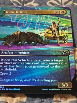 Dune Drifter FOIL Borderless Aetherdrift Magic MTG - Image 5