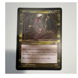 MTG Sliver Queen Stronghold Reserved List Rare - Excellent Condition - Image 1