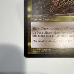 MTG Sliver Queen Stronghold Reserved List Rare - Excellent Condition - Image 3