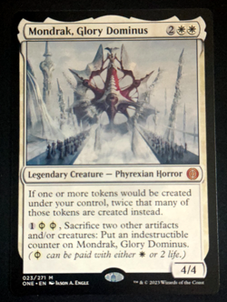 MTG Pack Fresh NM Mondrak, Glory Dominus - Phyrexia: All Will Be One (ONE) - Image 1