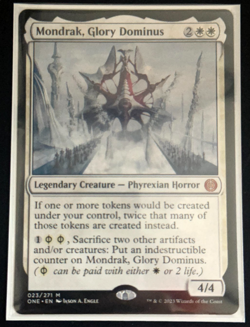 MTG Pack Fresh NM Mondrak, Glory Dominus - Phyrexia: All Will Be One (ONE) - Image 2