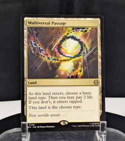 MTG Multiversal Passage NM Marvel's Spider-Man SPM #0180 Rare Land Non-Foil - Image 1