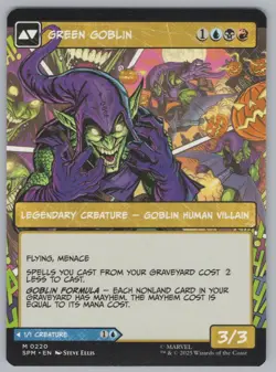 MTG - Norman Osborn (Borderless) - Spider-Man (SPM) -r481 - Image 2