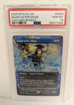 2025 Magic The Gathering FIC EN #0469 SnapCaster Mage Chocobo Bun. PSA 10 - Image 1