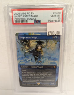 2025 Magic The Gathering FIC EN #0469 SnapCaster Mage Chocobo Bun. PSA 10 - Image 3