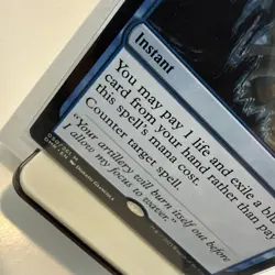 MTG Force of Will Dominaria Remastered 050/261 Regular Mythic - Image 4