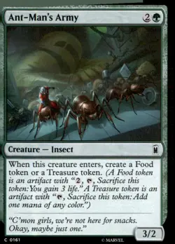 Ant-Man's Army 161 Common Marvel Super Heroes Magic: The Gathering Near Mint - Image 1