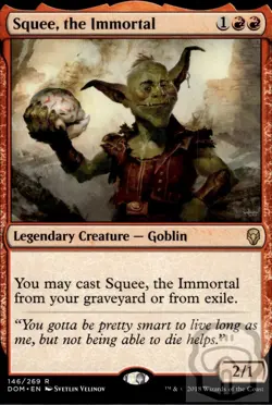 Squee, the Immortal 146 R Dominaria Magic: The Gathering NM/M - Image 2