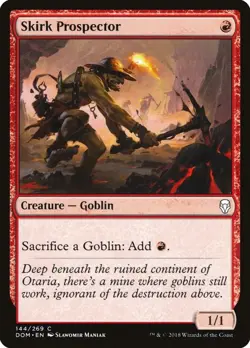 Skirk Prospector 144 C Dominaria Magic: The Gathering NM/M - Image 1