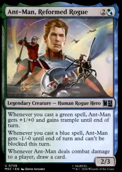 Ant-Man, Reformed Rogue 739 Commander: Marvel Super Heroes NM - Image 1