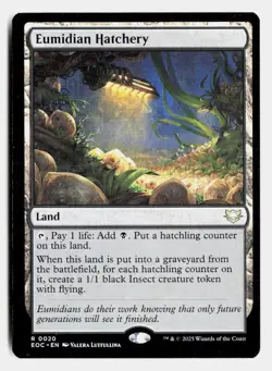 Eumidian Hatchery 20 Rare Commander: Edge of Eternities Magic: The Gathering - Image 1