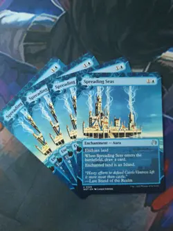 Spreading Seas x 4 | 7% Off 2+ | WOE: Enchanting Tales | NM | MTG - Image 1